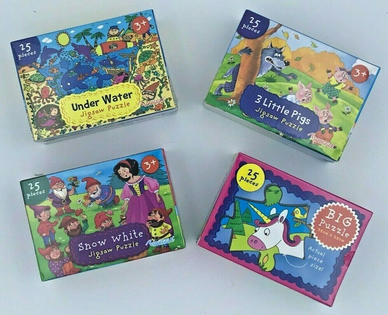 25 PCS Jigsaw Puzzles # 2 for £5.99 or 4 for £7.99 # Fairytale Scenes Unicorn