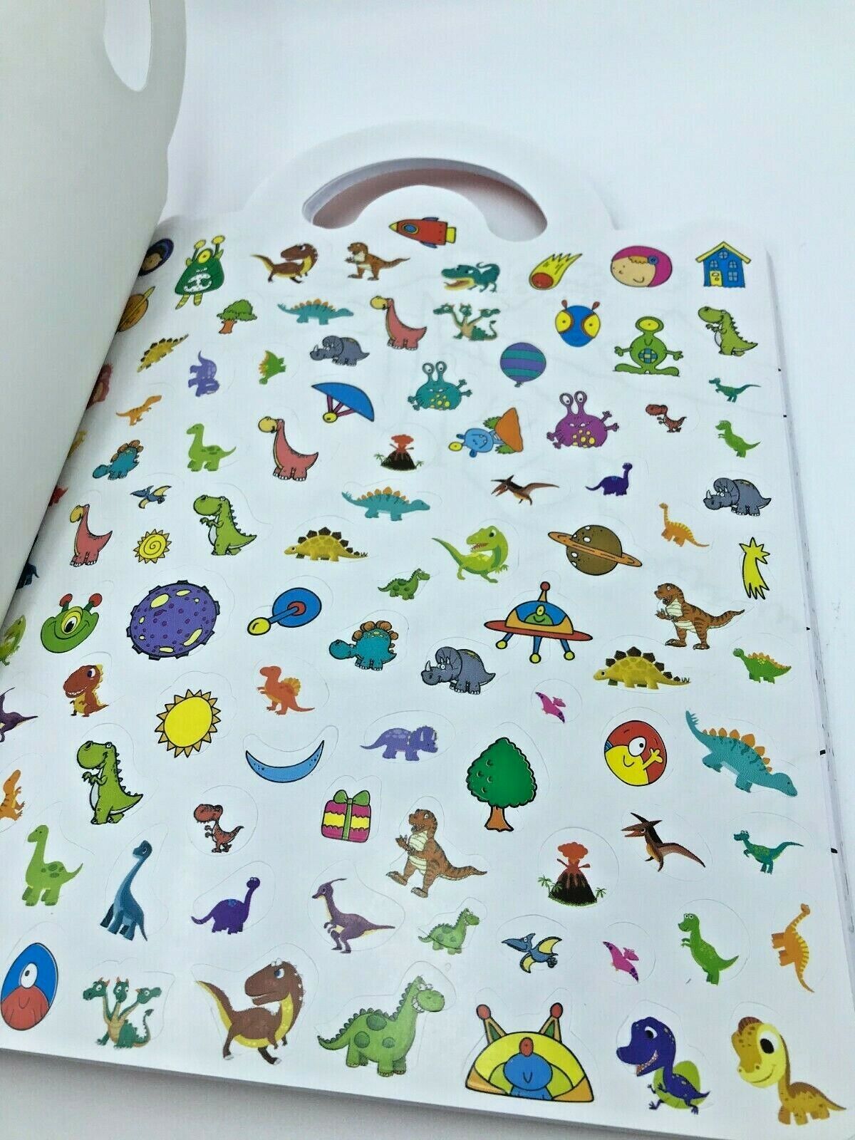 Colouring Bag Books 100 Stickers Mermaid Dinosaurs Pirate Unicorn Princess