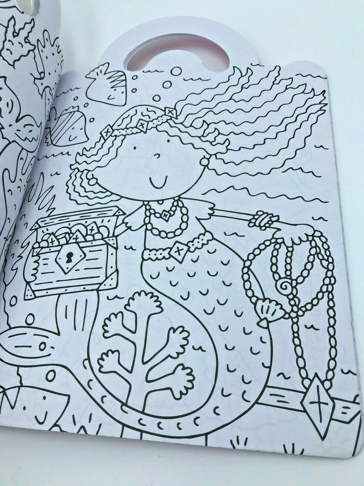 Colouring Bag Books 100 Stickers Mermaid Dinosaurs Pirate Unicorn Princess