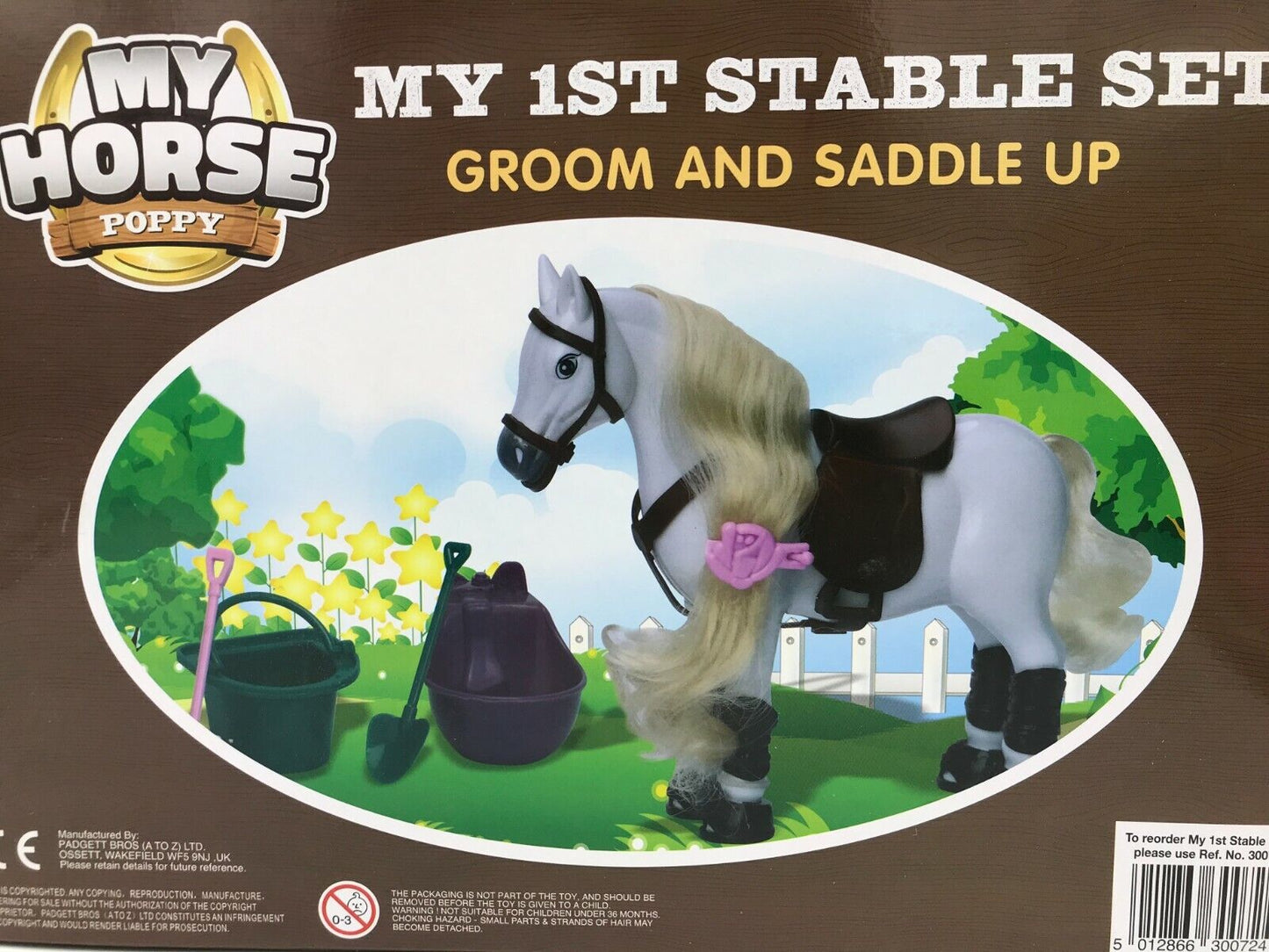 A to Z Poppy Horse Pony Play Set Kids Childs Toy Brand New In Retail Gift Box