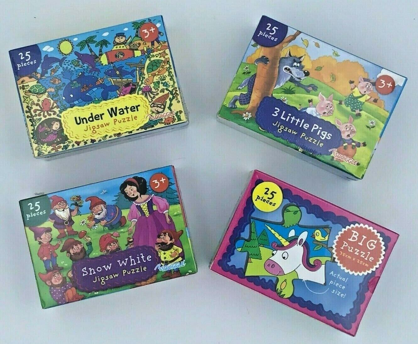 25 PCS Jigsaw Puzzles # 2 for £5.99 or 4 for £7.99 # Fairytale Scenes Unicorn