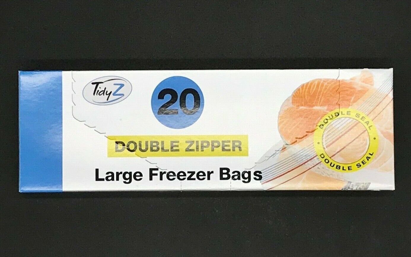 Tidyz Food Freezer Sandwich Bags - Mix and Match - NOT FREE POSTAGE