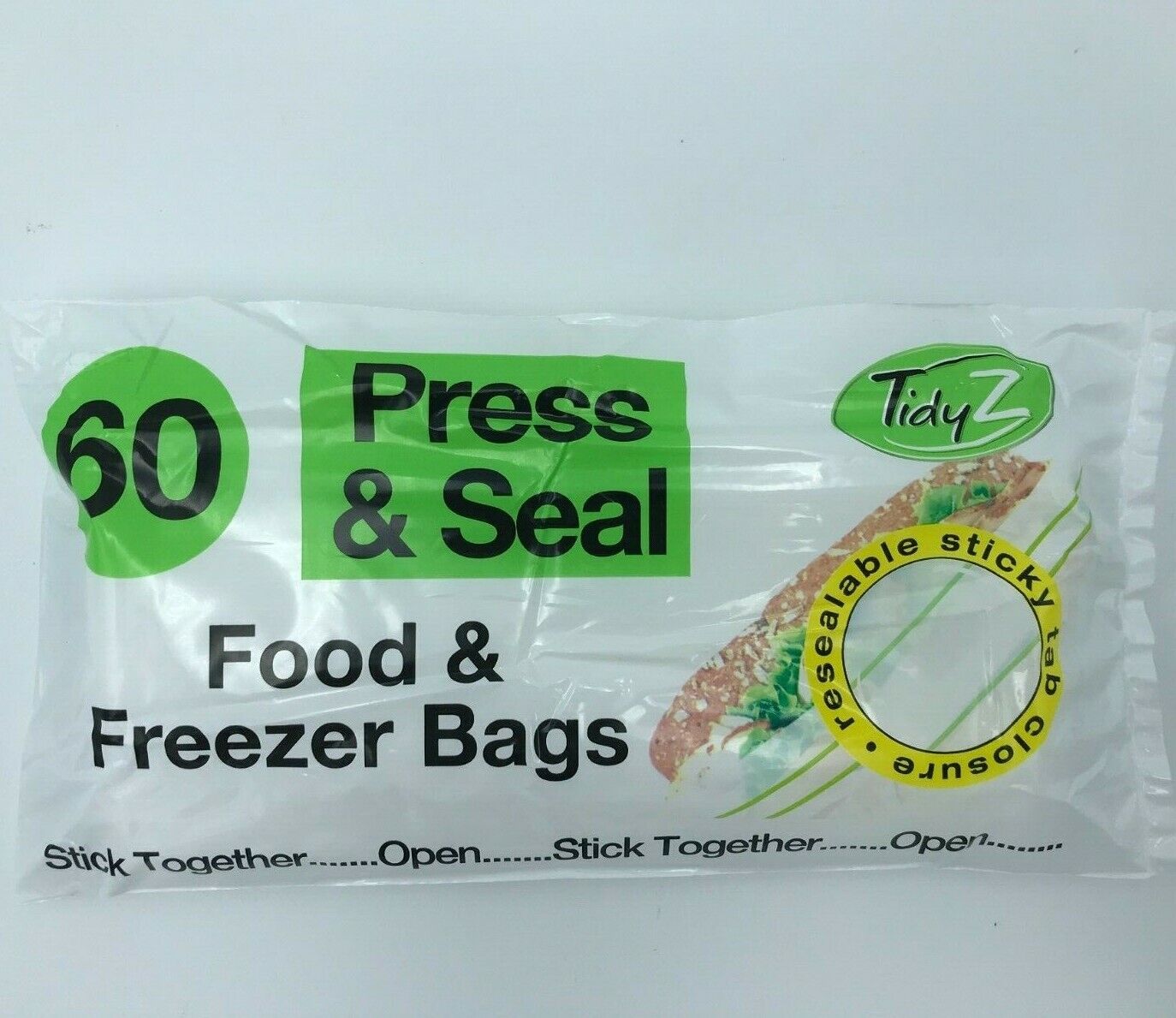 Tidyz Food Freezer Sandwich Bags - Mix and Match - NOT FREE POSTAGE