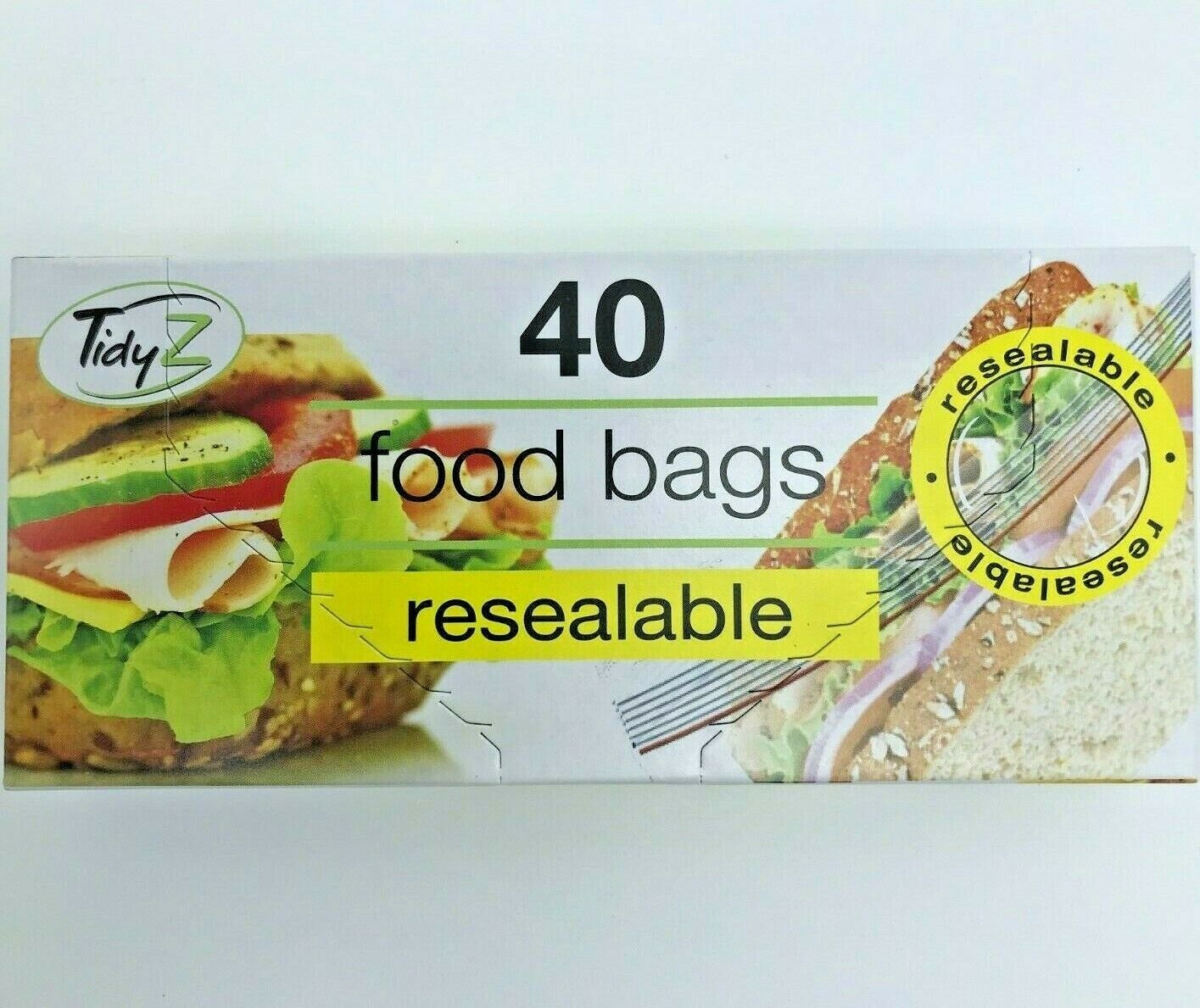 Tidyz Food Freezer Sandwich Bags - Mix and Match - NOT FREE POSTAGE