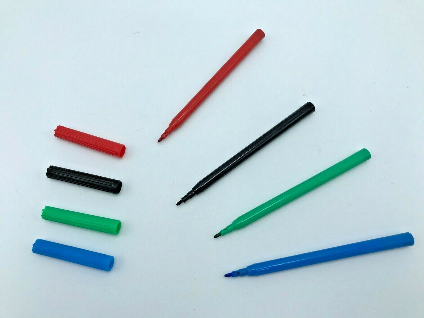 Fibre Colouring Pens - Multicoloured - Pack of 20