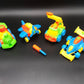 Take a Part Toy DIY Vehicles Set of 4 Train Plane Car Fire Truck Age 3+