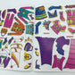 Colouring Bag Books 100 Stickers Mermaid Dinosaurs Pirate Unicorn Princess
