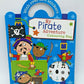 Colouring Bag Books 100 Stickers Mermaid Dinosaurs Pirate Unicorn Princess