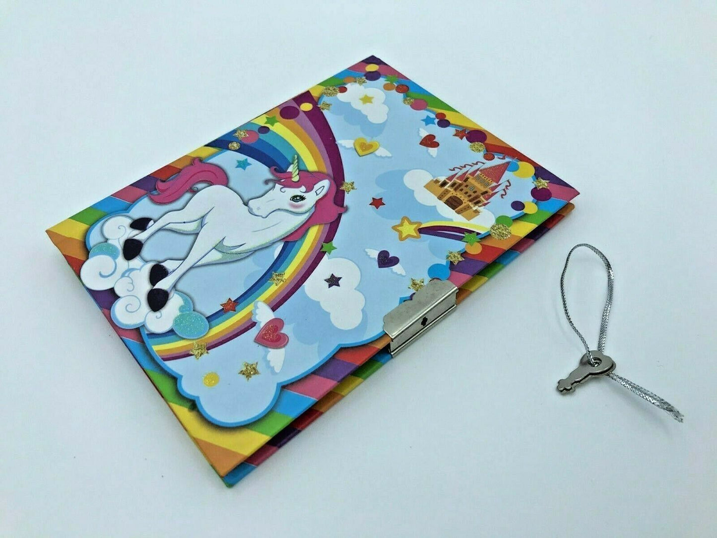 Unicorn Diary Sets Gift Idea Stationary Ruler Rubber Pencil & Sharpener