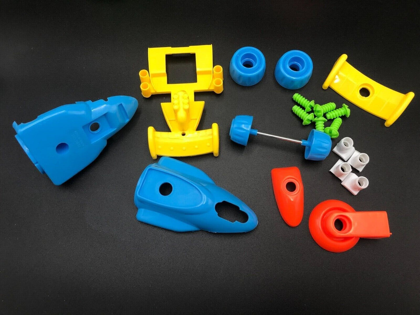Take a Part Toy DIY Vehicles Set of 4 Train Plane Car Fire Truck Age 3+