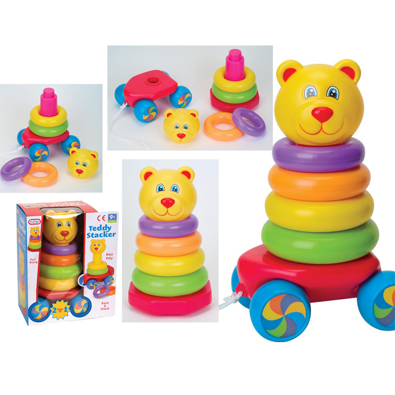 Pull Along Stacking Teddy (9 Months+)