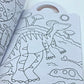 Colouring Bag Books 100 Stickers Mermaid Dinosaurs Pirate Unicorn Princess