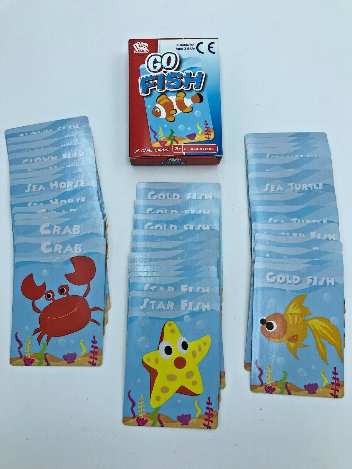 Classic Children's Card Games - Happy Families, Old Maid, Go Fish, Animal Snap