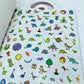 Colouring Bag Books 100 Stickers Mermaid Dinosaurs Pirate Unicorn Princess