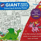 My Giant Colouring & Activity Poster - 99cm X 70cm - Assorted Designs