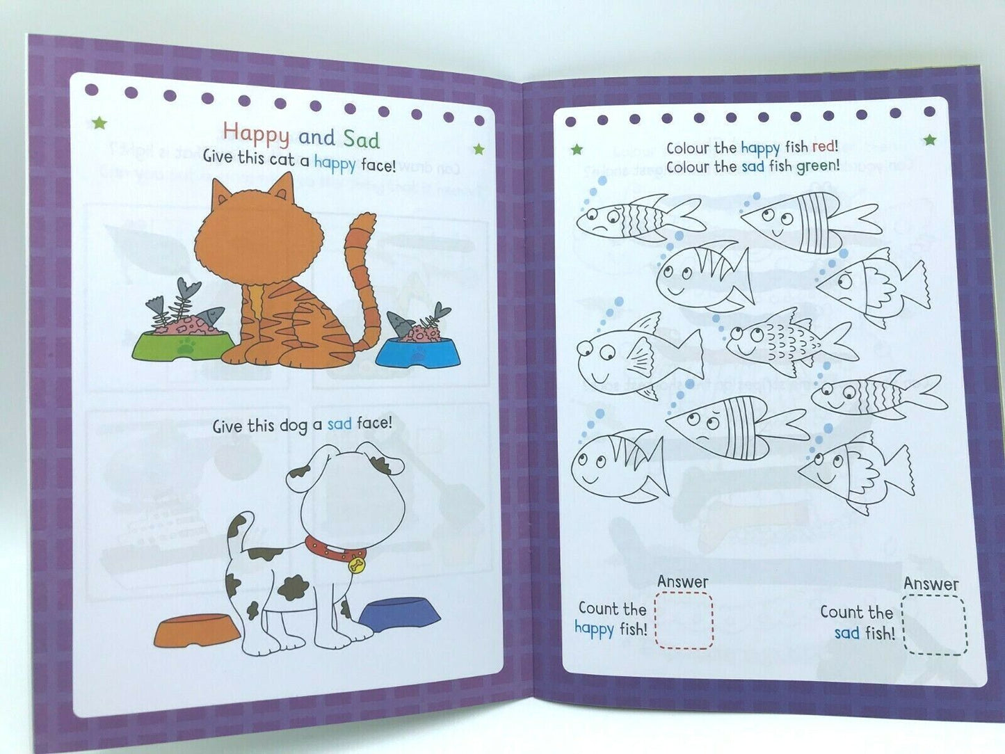My First Opposites Activity Book - Activity book with 16 Pages