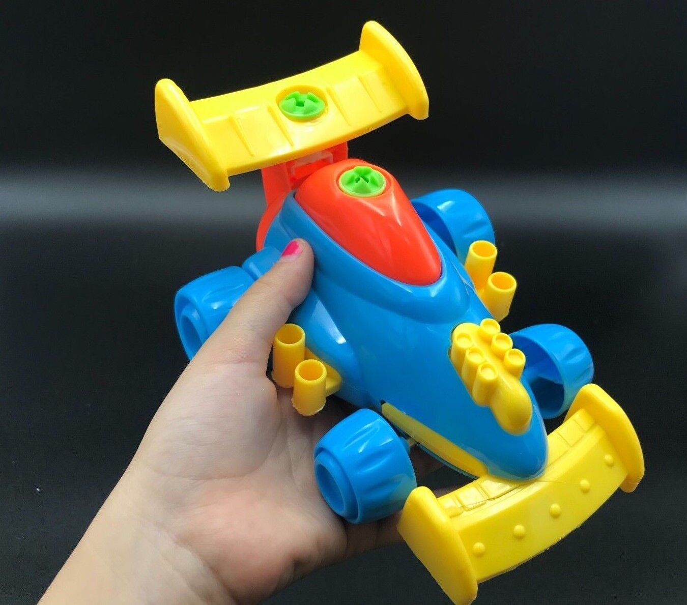 Take a Part Toy DIY Vehicles Set of 4 Train Plane Car Fire Truck Age 3+