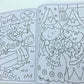Colouring Books for Girls Princess Ballerina Teletubbies Nursery Rhymes Pencils
