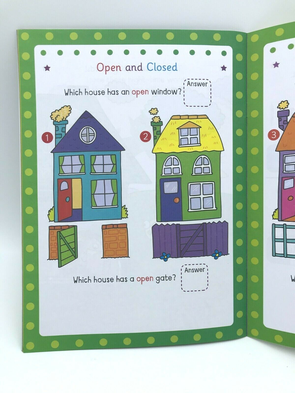 My First Opposites Activity Book - Activity book with 16 Pages