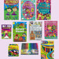 Colouring Books for Girls Princess Ballerina Teletubbies Nursery Rhymes Pencils