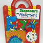 Colouring Bag Books 100 Stickers Mermaid Dinosaurs Pirate Unicorn Princess