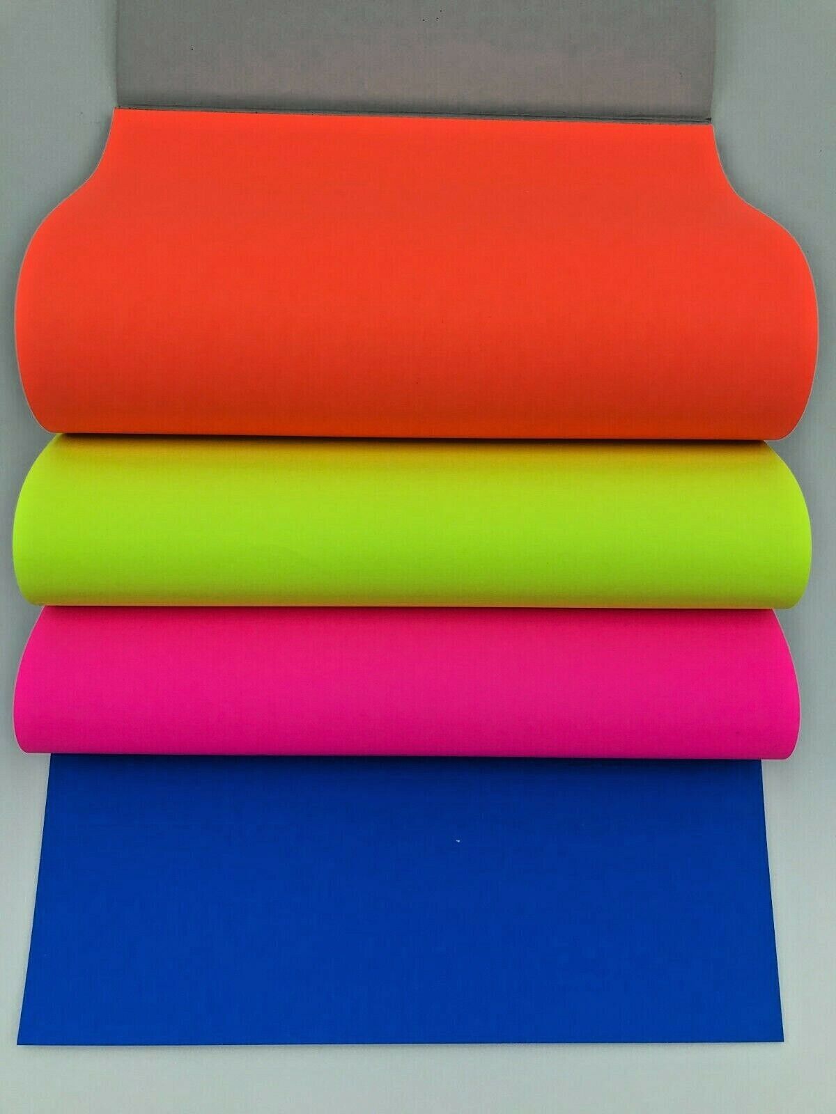 Fluorescent Paper  A4 Size 32 Sheets 8 sheets of 4 colours