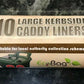 30L EcoBag Compostable Bin Liner 10 Bags Food Waste 20L 25L Caddy Litre Kerbside