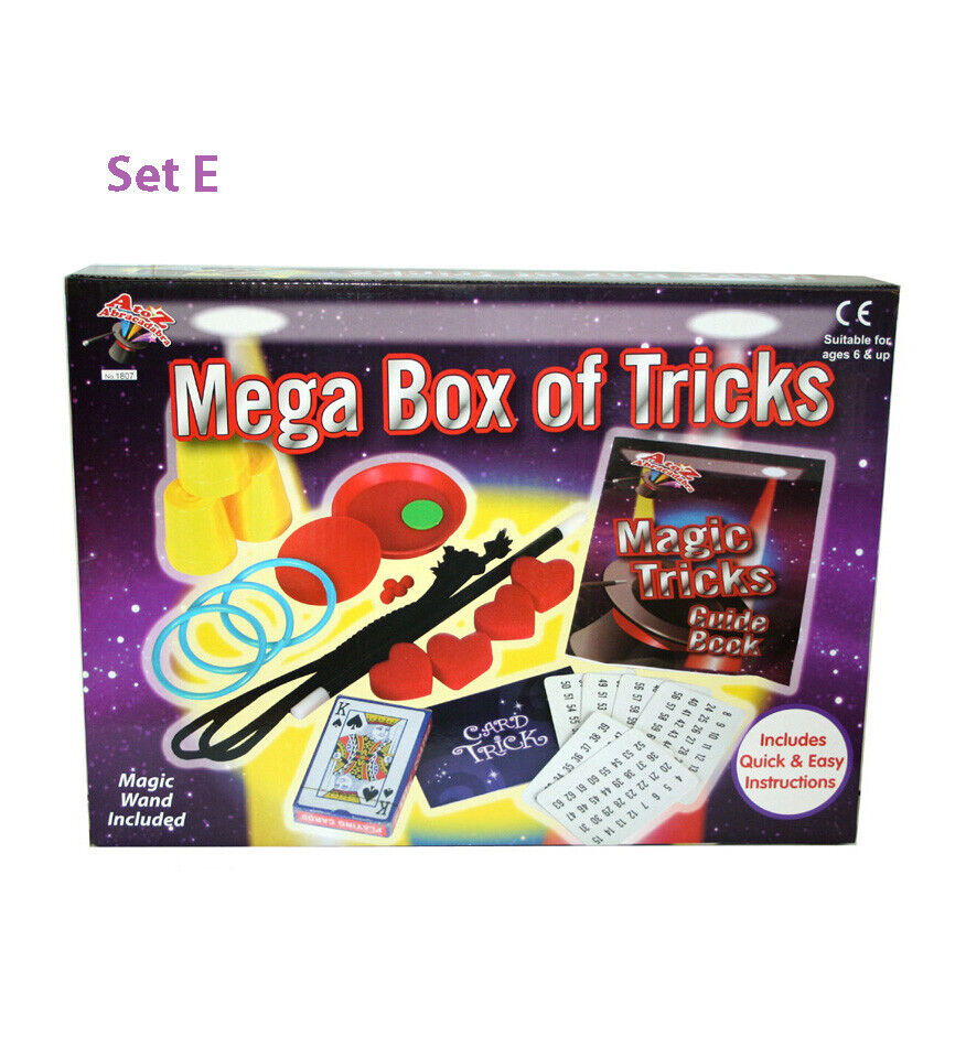 Magic Tricks Show Various Sets Magician Kids Children Child Plastic Hat Rabbit