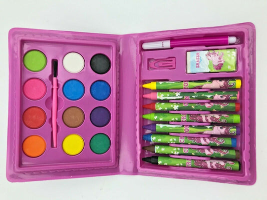 Art Caddy Pink - 24 Piece Colouring Pack