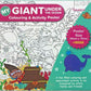 My Giant Colouring & Activity Poster - 99cm X 70cm - Assorted Designs