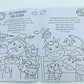 Colouring Books for Girls Princess Ballerina Teletubbies Nursery Rhymes Pencils