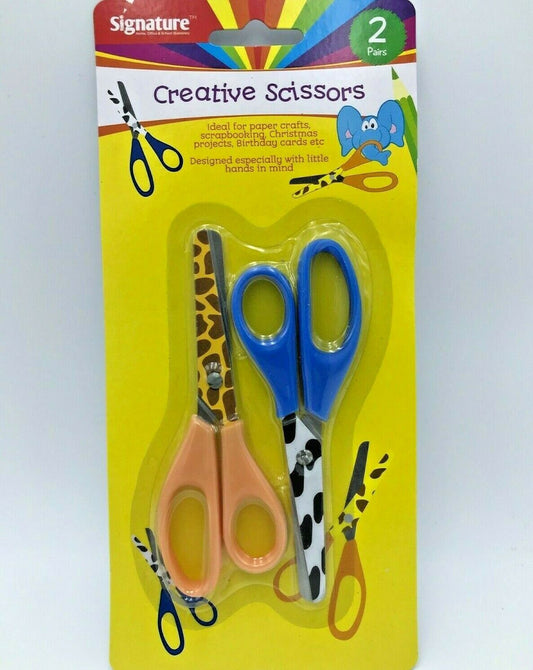 Children's Creative Scissors - 2 Pack