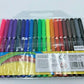Fibre Colouring Pens - Multicoloured - Pack of 20
