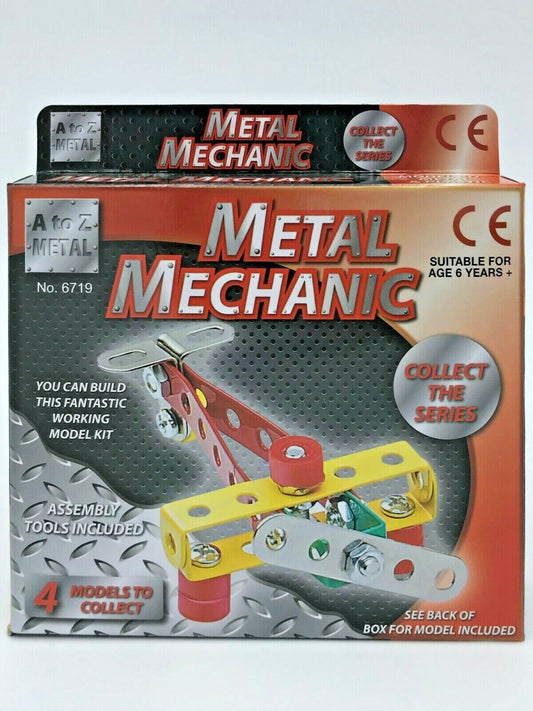Metal Mechanic, Mini Kits, 4 to collect, Party bag, Stocking filler, 6 YR+